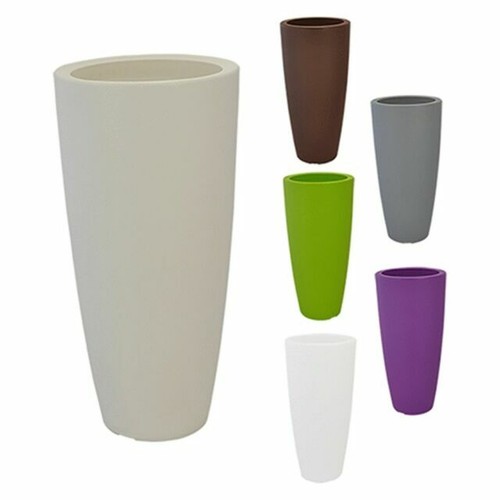 Vaso alto resina - in,