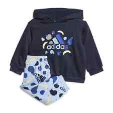 Tuta enfant hoodie felpata Adidas Badge of Sport IW3483 Blu-Celeste frutta