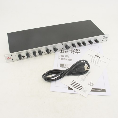 Dbx 234xs vie crossover - dbx, 2-/3