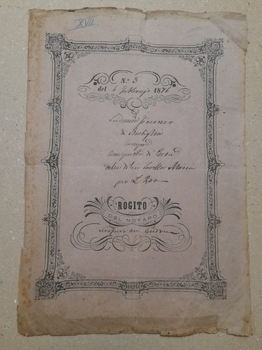 Collezione documenti antichi - collezione,