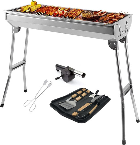Barbecue carbone acciaio - barbecue, a