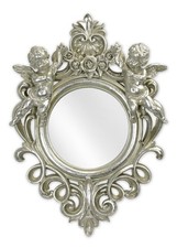Specchio con cornice colore