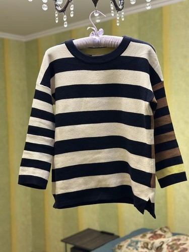 Maglione donna stoffa bianca