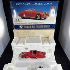FRANKLIN MINT 1937 ALFA ROMEO 2900B scala 1/24 in scatola originale con etichetta