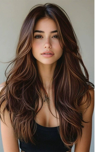 Parrucche balayage marrone - parrucche,