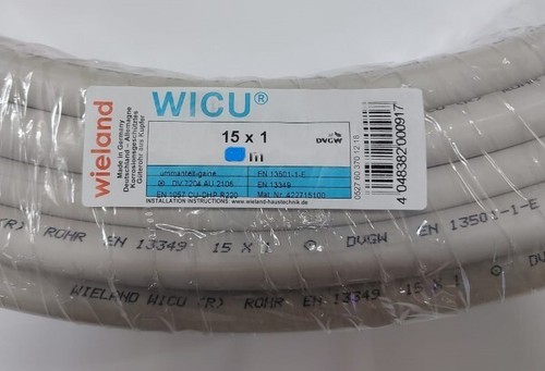 Wicu wieland 15x1mm tubo di - wieland,
