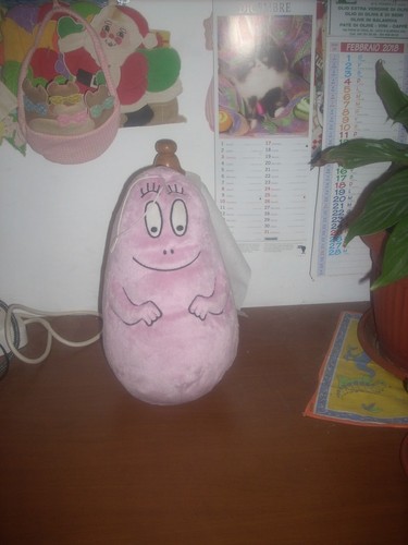 Peluche pupazzo barbapapà - peluche,