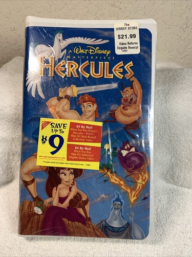 Disney hercules - disney, (vhs,