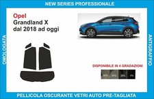 pellicole oscuranti vetri opel grandland x dal 2018 kit posteriore