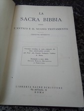 sacra bibbia ossia l'antico e