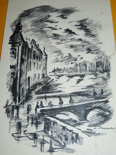 Lela pascali 1914 1977 dessin - pascali, 1914-1977