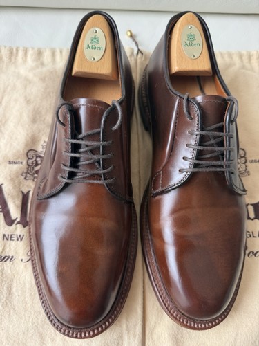 Blucher punta liscia alden - liscia,