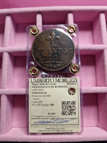 Tornesi 1859 regno delle - tornesi,