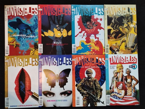 Comic the invisibles dc - comic,