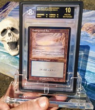 Magic: UNDERGROUND SEA 30th ANNIVERSARY Edition BLACK LABEL Retro BGS 10 - Mtg