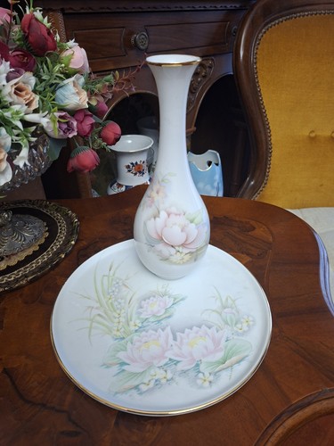 Vaso con piatto - vaso,