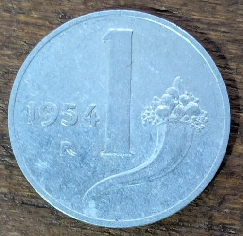 Repubblica italiana 1 lira - -,