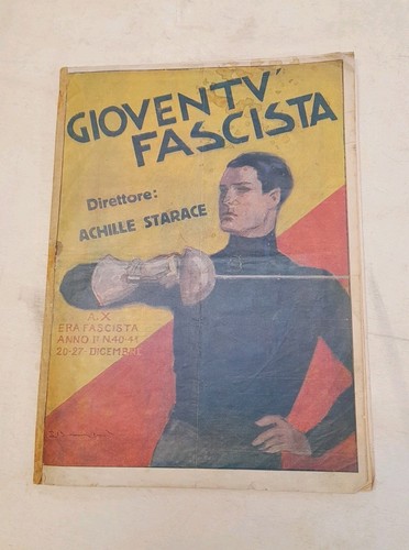 Gioventù fascista scherma - gioventù,