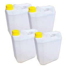 4 taniche per acqua da 5 litri