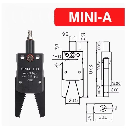 Mini morsetto manipolatore