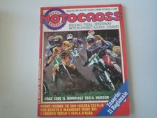MOTOCROSS 9/1981 PROVE MOTO HONDA XR 500 R/GILERA 125 GXR COMPETIZIONE