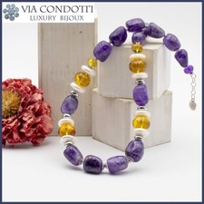 Collana in Ametista Citrino