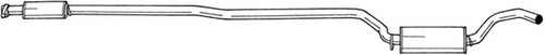 105 silenziatore centrale - 105,