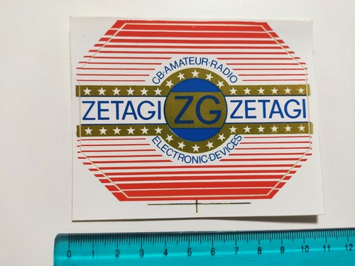 Adesivo zetagi amateur - zetagi,