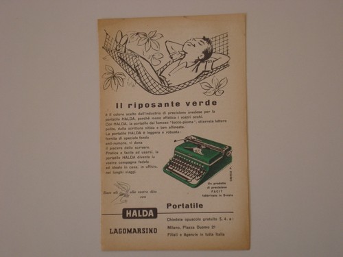 Advertising pubblicità 1955 - advertising,