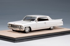 Francobollo Modelli Cadillac Coupe de Ville Newport 1962 Olimpiadi Bianco 1:43 STM62602