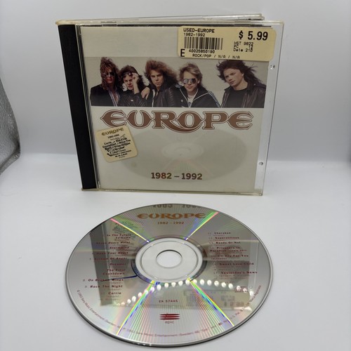 Europe 1982 1992 cd - europe:,