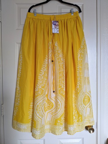 Maxi gonna gypsie blu - gonna, xl