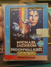 MOONWALKER : GAME X COMMODORE 64 ORIGINAL C64 TAPE COLLECTION MICHAEL JACKSON