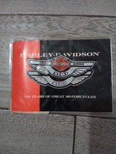 Patch Harley Davidson 100° Anniversario Sigillata 5x2in