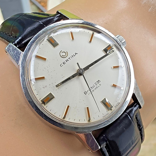 Orologio vintage certina - vintage,