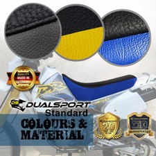 SUZUKI DR350 DR 350 Seat Cover Coprisedile Ultra-Grip Gripper Giallo
