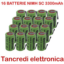 16x batteria ricaricabile