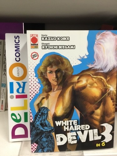 White haired devil - white,