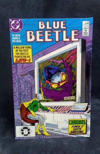 Blue beetle 1988 dc comics - blue,