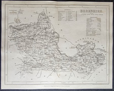 Antica mappa della contea c