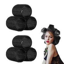 6 Pezzi Bigodino Set Bigodini Grandi Curler Autoadesivo Bigodini per (u1H)