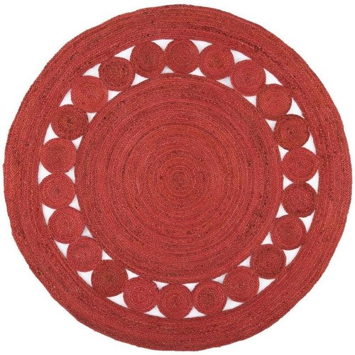 Tappeto iuta rotonda - tappeto,