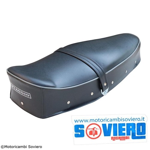 Sella lunga dark blu scritta - sella, e