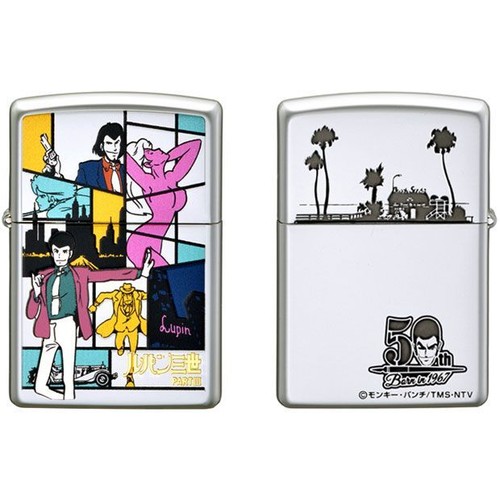 Zippo accendino olio lupin - lupin, the