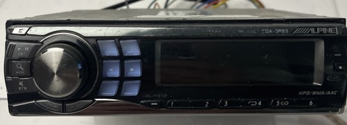 Alpine car radio mp3 wma - car,