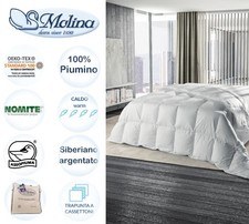 100% Piumino d'oca UNA PIAZZA