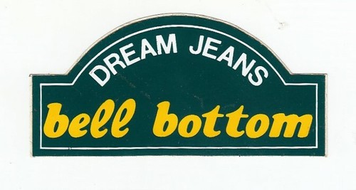 Adesivo bell bottom dream - bottom,