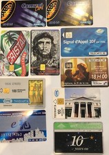 LOTTO 10 SCHEDE TELEFONICHE ESTERE (CINA/CUBA/GRECIA/FRANCIA ETC)