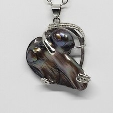 Grande ciondolo astratto in