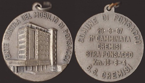 Medaglia 1987 ponsacco - 1987,
